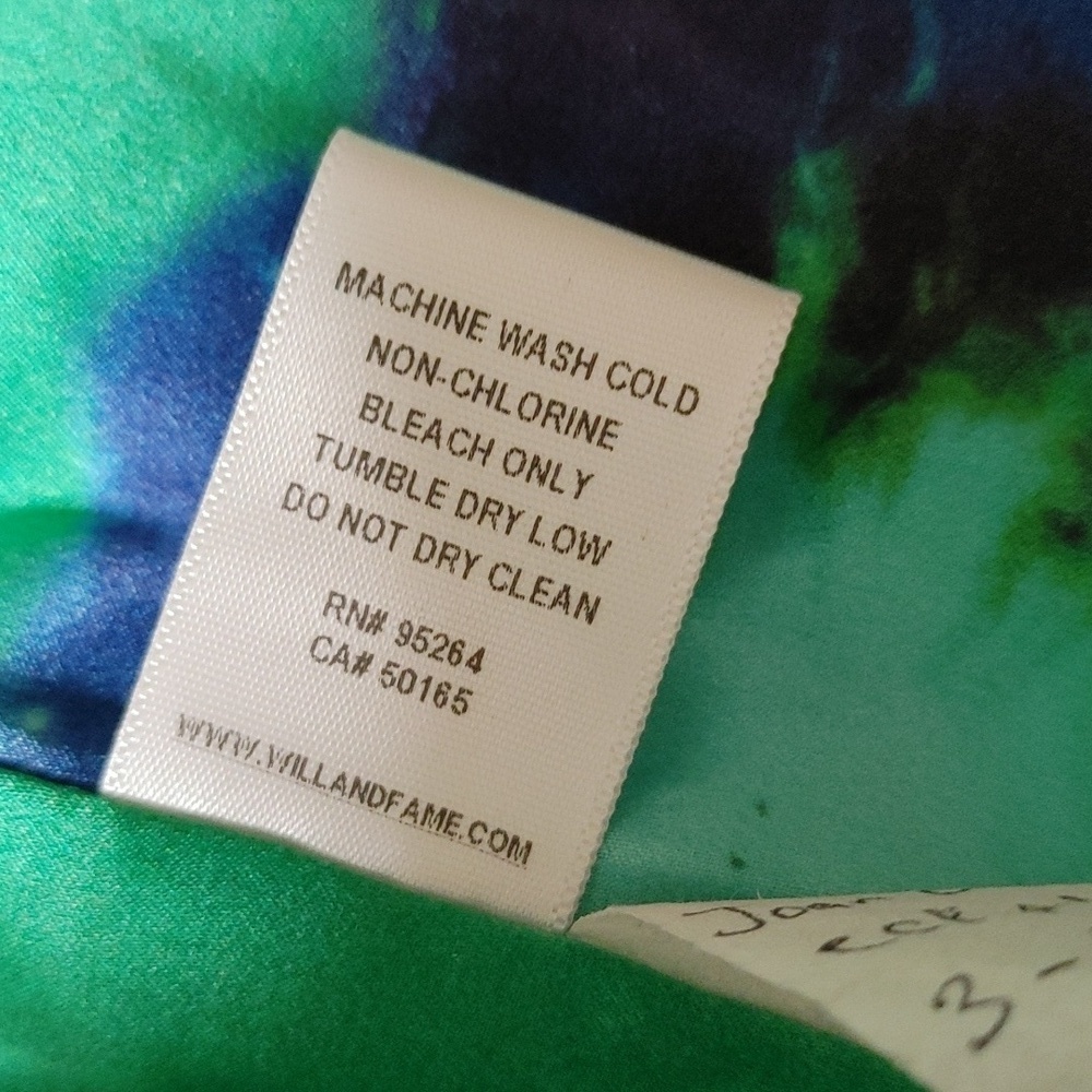 Will and Fame Sampled out Silk Dress Sz S - Picture 11 of 16